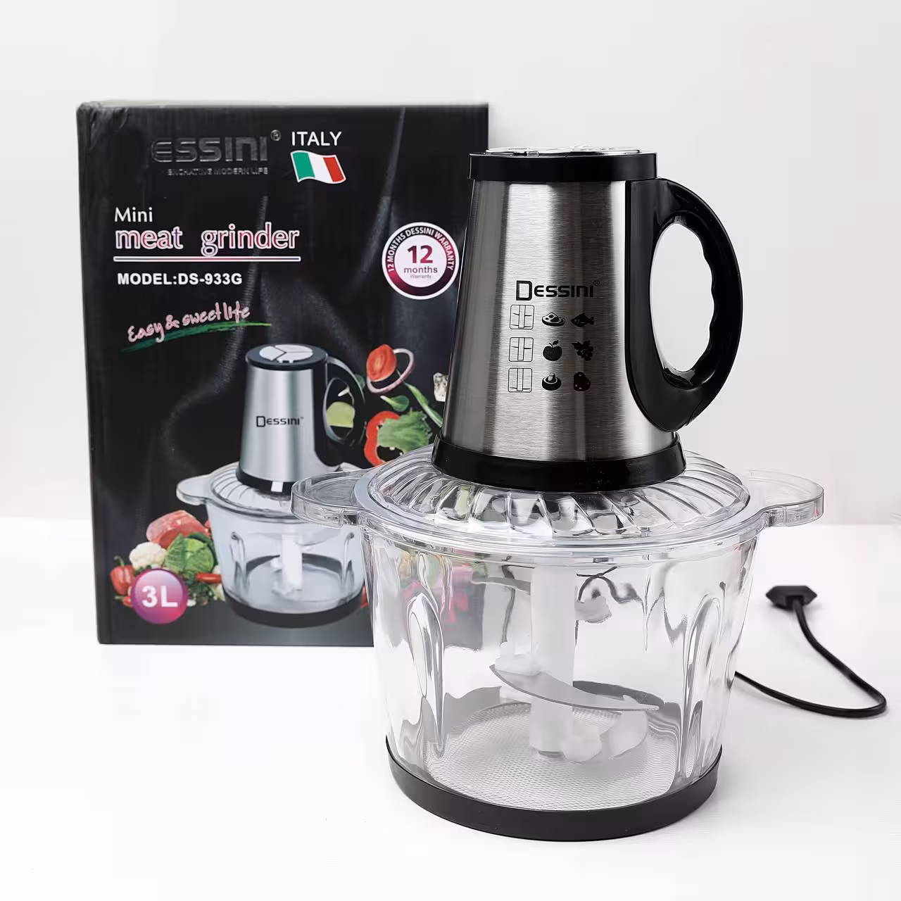 خردکن و غذا ساز دسینی DESSINI (اورجينال) مدل DS-933G