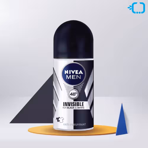 رول ضدتعریق مردانه نیوا بلک اند وایت Black &amp; White Invisible
