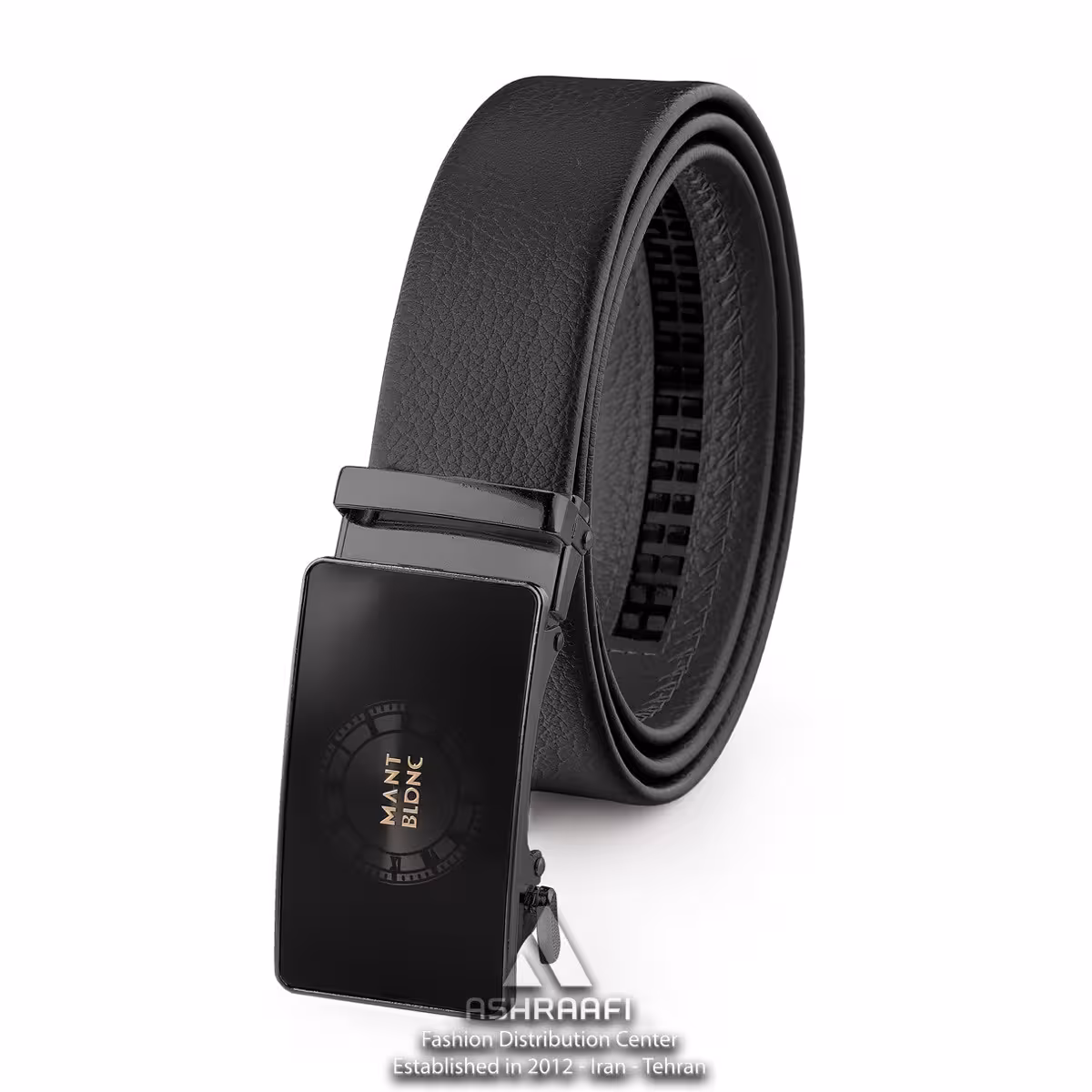 کمربند چرم مون بلان Montblanc Leather Ratchet Belt BL17