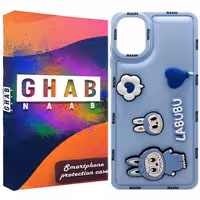کاور قاب ناب طرح فانتزی دخترانه مدل Labubu مناسب برای گوشی موبایل سامسونگ Galaxy A06 | کالا مکس