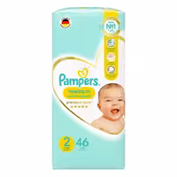 پوشک پمپرز سفید سایز 2 تعداد 46 عددی