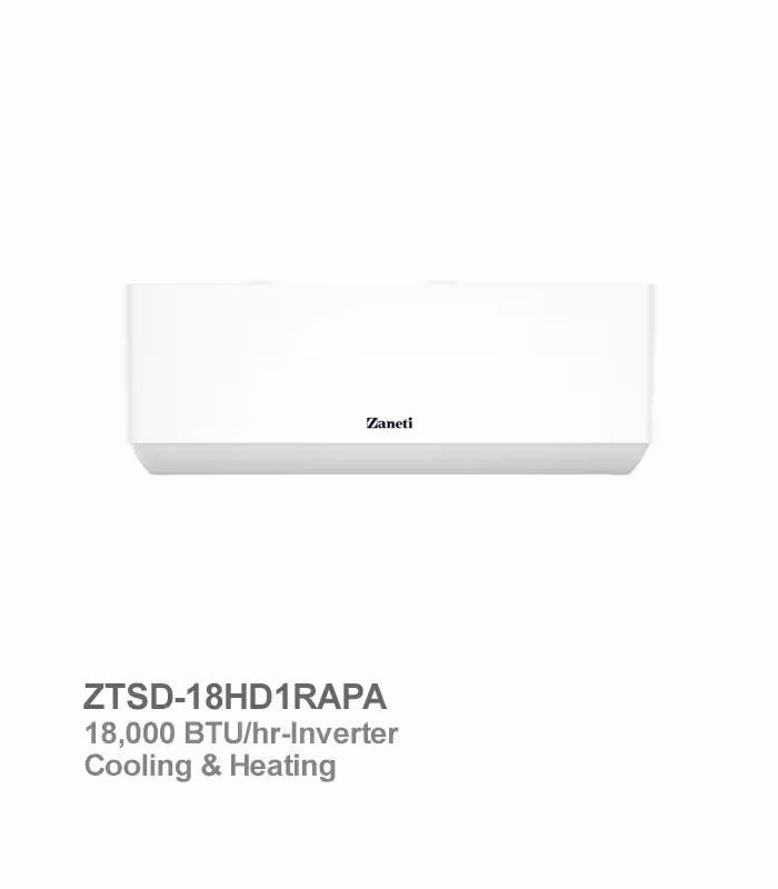 کولر گازی اینورتر زانتی مدل ZTSD-18HD1RAPA
