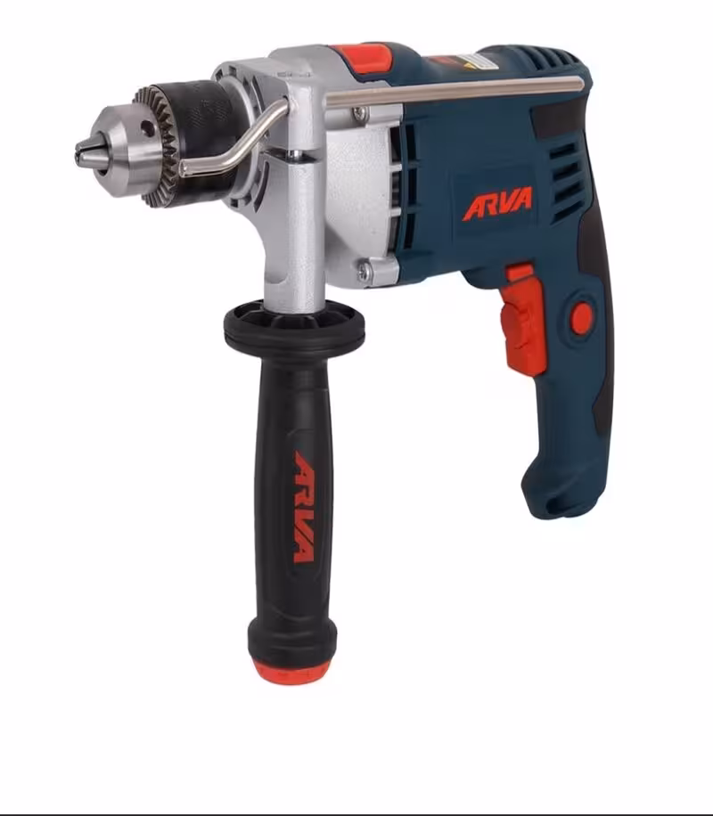 دریل نیم تنه فلزی آروا(ARVA) مدل 5305 چکشی 850 وات 13 میلیمتری دستی