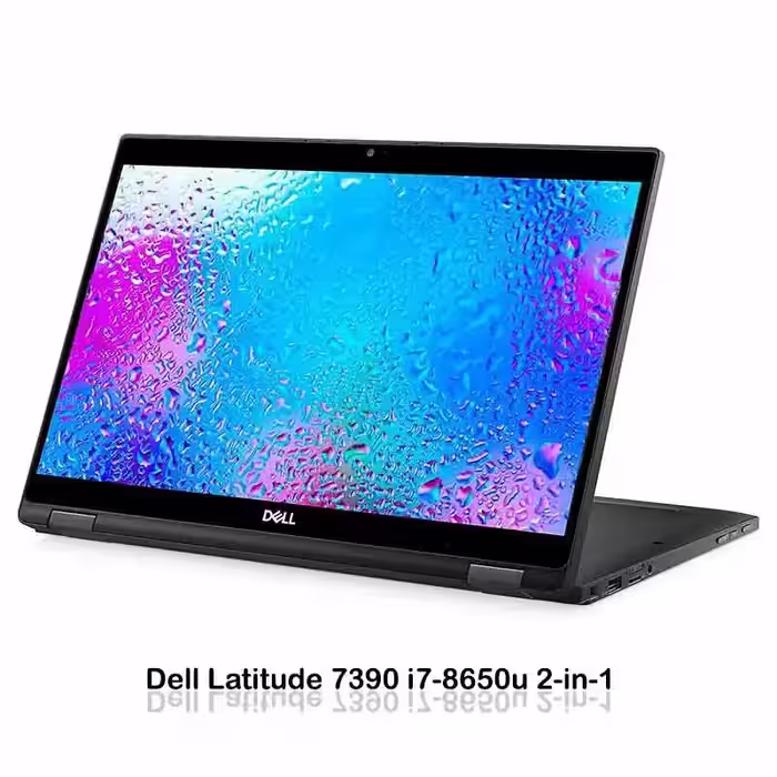 لپ تاپ لمسی با چرخش 360 درجه دل Dell Latitude 7390 با پردازنده i5-8350U