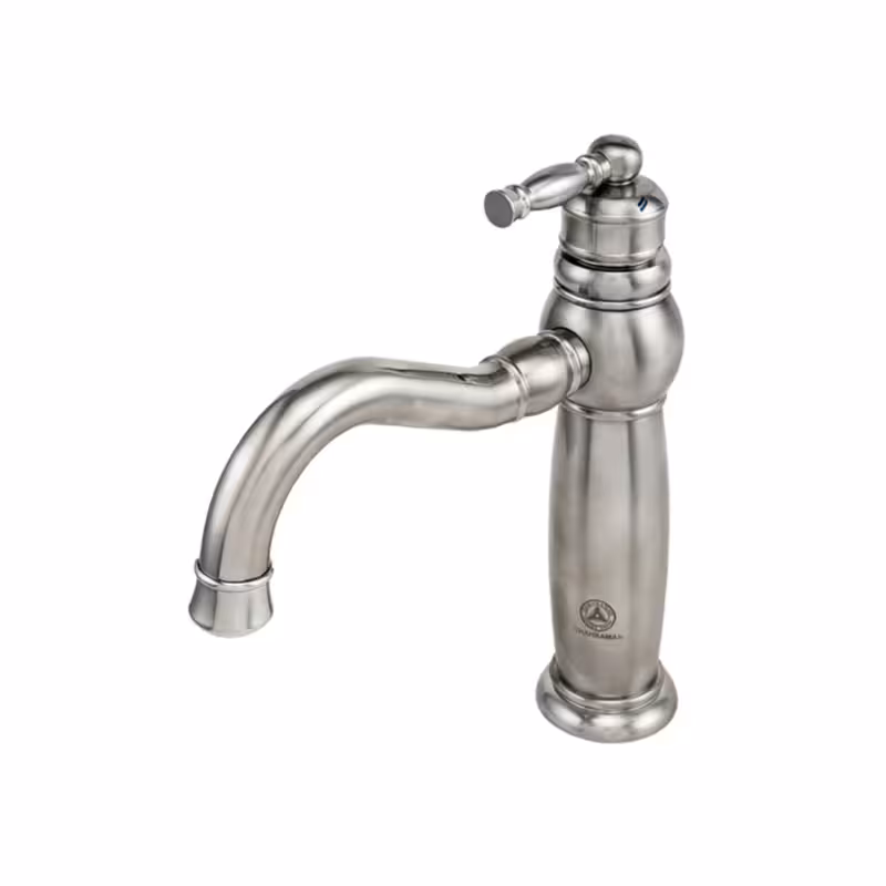 شیر روشویی قهرمان مدل آنتیک کروم مات