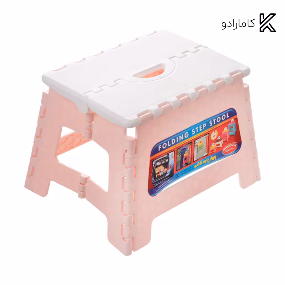چهارپایه تاشو 2 ناصر پلاستیک کد 516 ( بسته 6 عددی )
