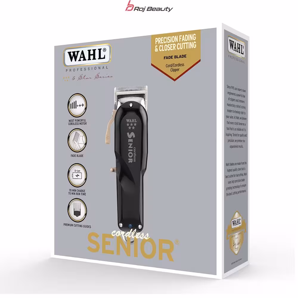ماشین اصلاح وال سنیور wahl 5 star senior cordless
