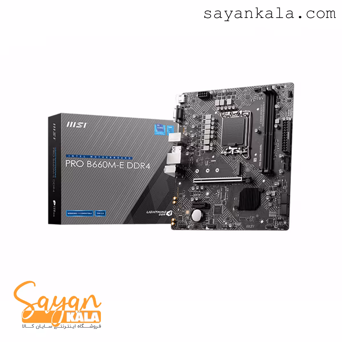 مادربرد ام اس آی مدل MOTHERBOARD MSI PRO B660 ME