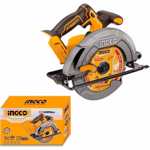 ارسال فوری   امکان خرید حضوری   اره دیسکی شارژی براشلس اینکو کد CSLI1851