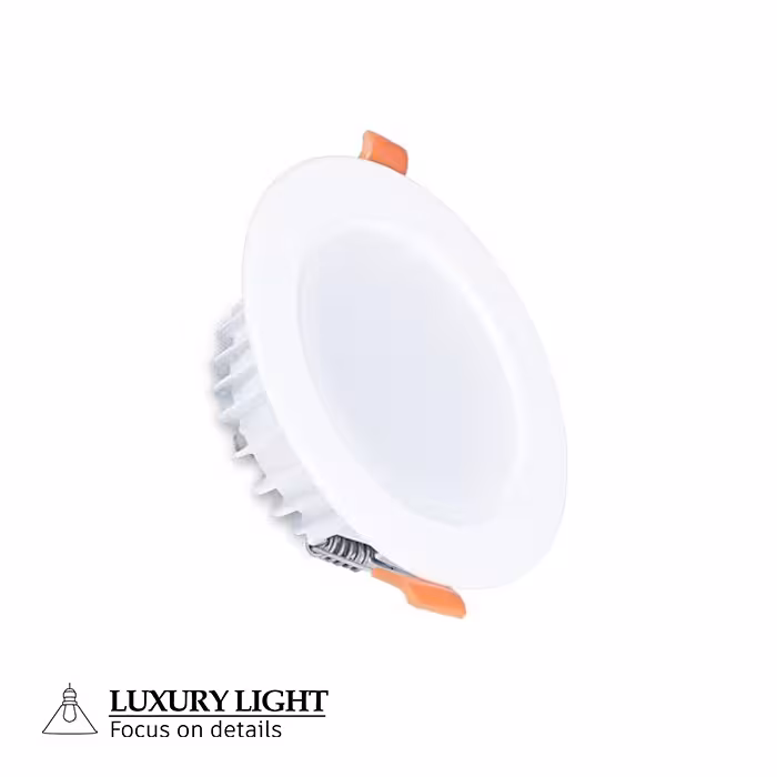 پنل توکار ال ای دی برش 75 میلی متر - رویه 107 میلی متر - مدل نورآوند