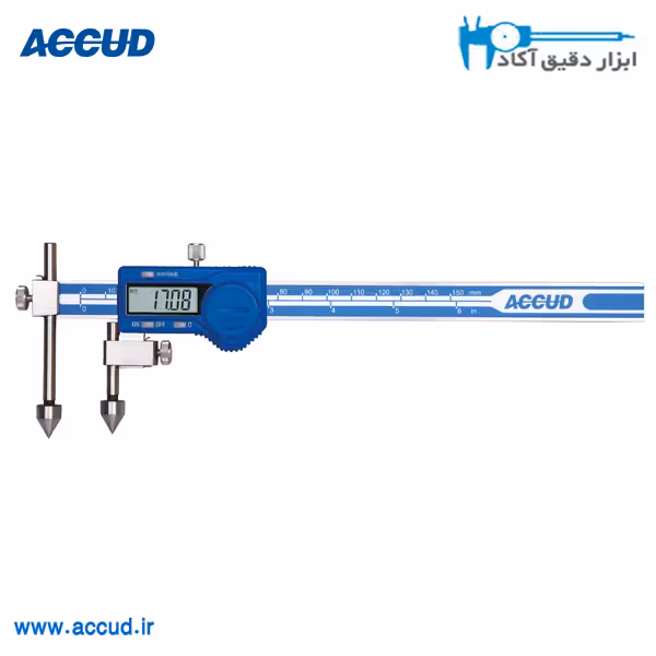 کولیس مرکز یاب دیجیتال 20 سانتی متر Accud (آکاد) مدل 151-008-11