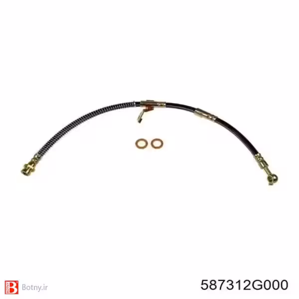 شیلنگ ترمز جلو سمت چپ خودرو کیا اپتیما 2006 – 2010