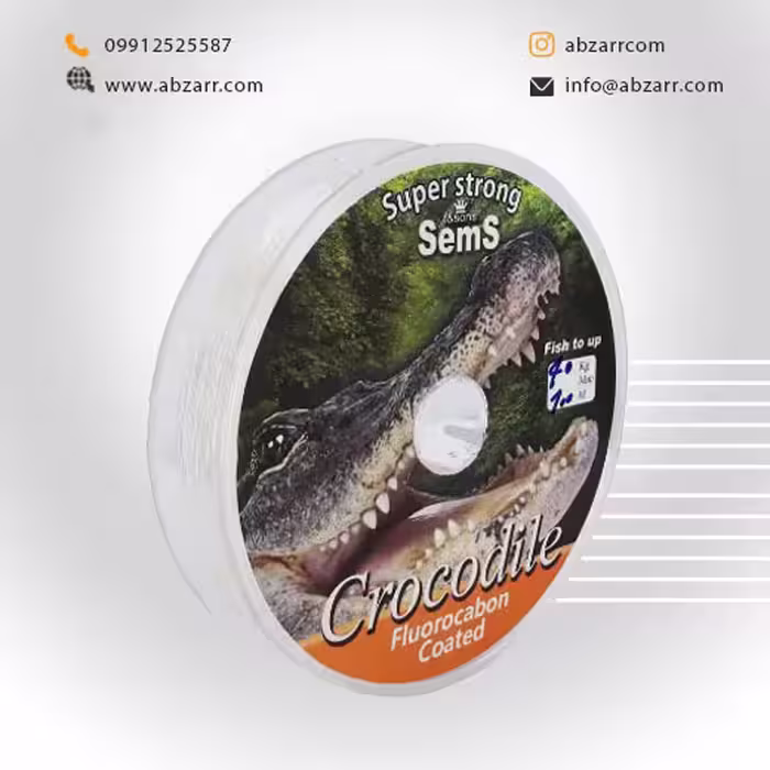 نخ ماهیگیری 100 متری مدل Crocodile سبز (( اقساط یک ساله ))