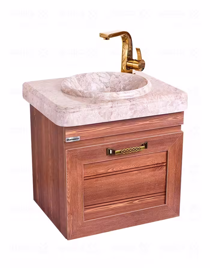 کابینت روشویی چارسو مدل آران (طول 50 cm)