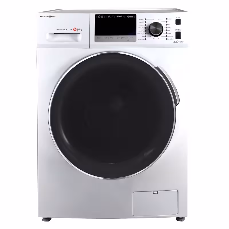 ماشین لباسشویی پاکشوما 8 کیلویی مدل TFB-86406 WT
