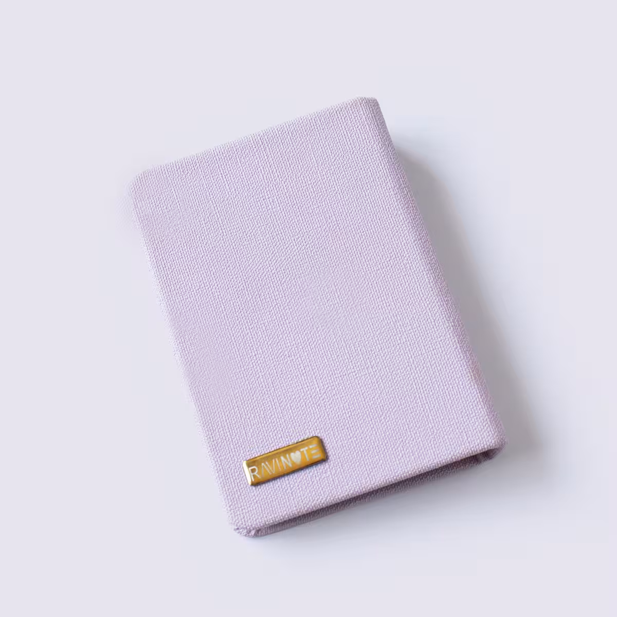 کلاسور جیبی 6 حلقه چرم یاسی راوی نوت (RAVINOTE)