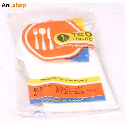 چنگال یکبار مصرف کد