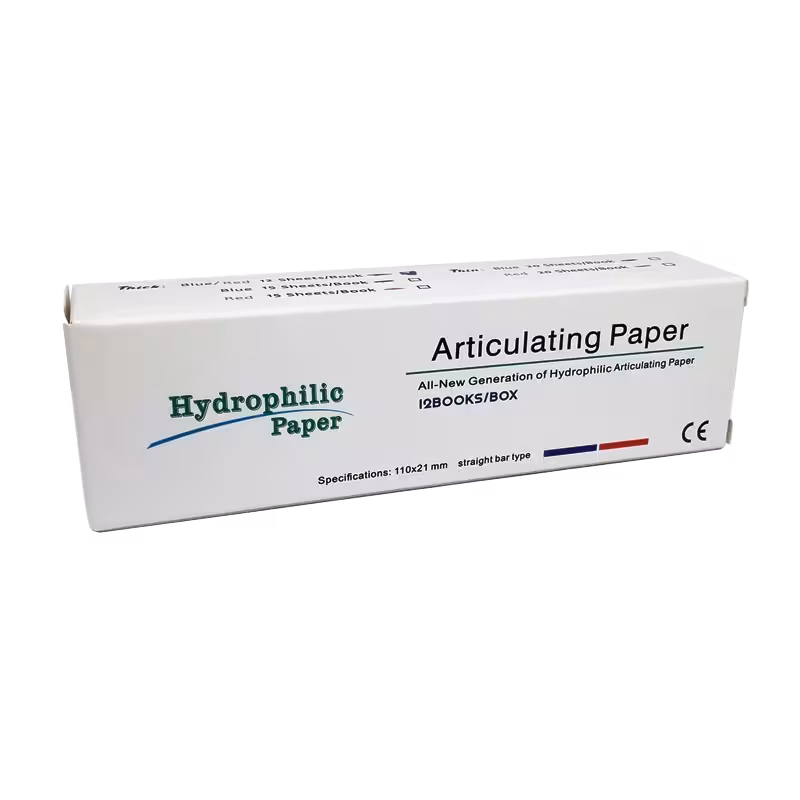کاغذ کاربن دو رنگ Hydrophilic – Articulating paper 12 Books