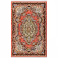 فرش 1500 شانه طرح دستباف 20011134 قرمز