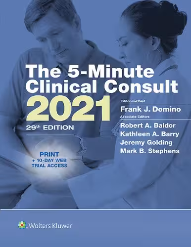 خرید و دانلود نسخه کامل کتاب The 5-Minute Clinical Consult 2021