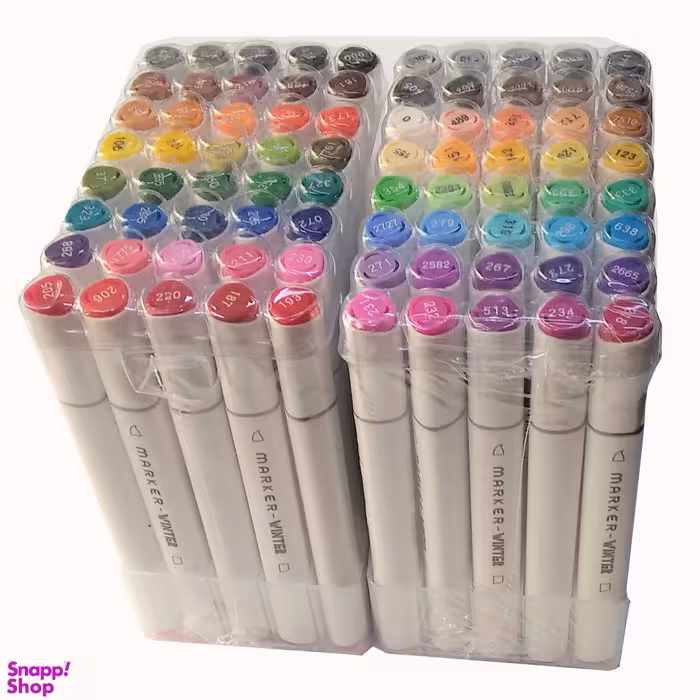 ماژیک راندو وینتر مدل MRANDOW80 مجموعه 80 عددی