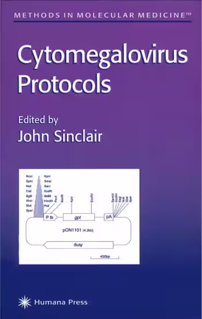 خرید و دانلود نسخه کامل کتاب Cytomegalovirus Protocols