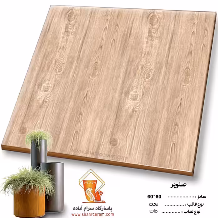 سرامیک صنوبر 60*60 پاسارگاد  آباده