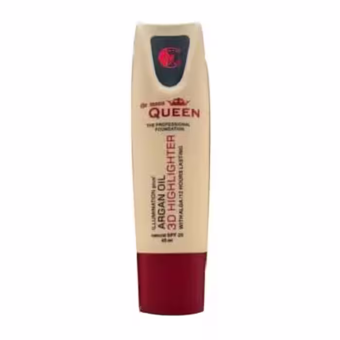 کرم پودر تیوپی کوین QUEEN شماره 2 رنگ متوسط