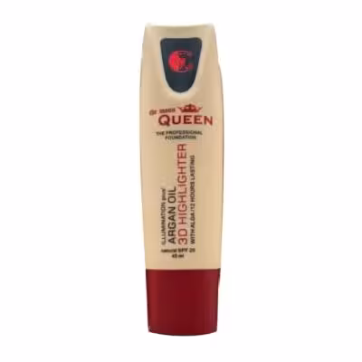 کرم پودر تیوپی کوین QUEEN شماره 2 رنگ متوسط