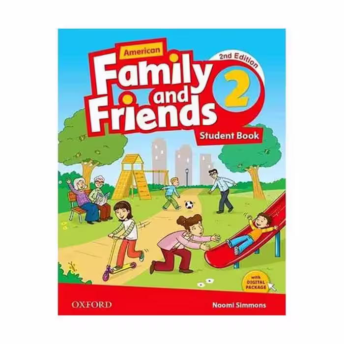 American Family and Friends 2 Second Edition (ویرایش دوم به همراه کتاب کار)