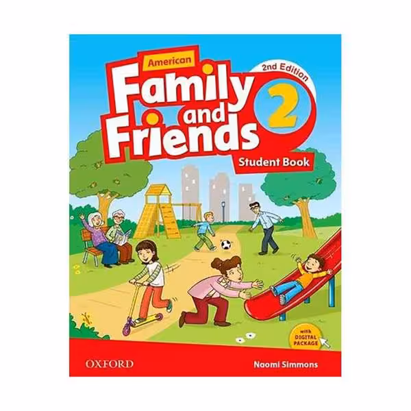 American Family and Friends 2 Second Edition (ویرایش دوم به همراه کتاب کار)