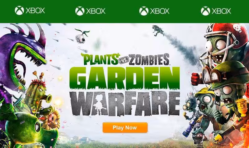 سی ی کی بازی Plants vs. Zombies Garden Warfare ایکس باکس (Xbox)