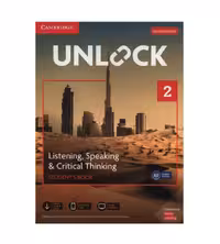 آنلاک دو لیسنینگ اسپیکینگ اند کریتیکال تینکینگ Unlock 2 Listening Speaking and Critical Thinking Second Edition