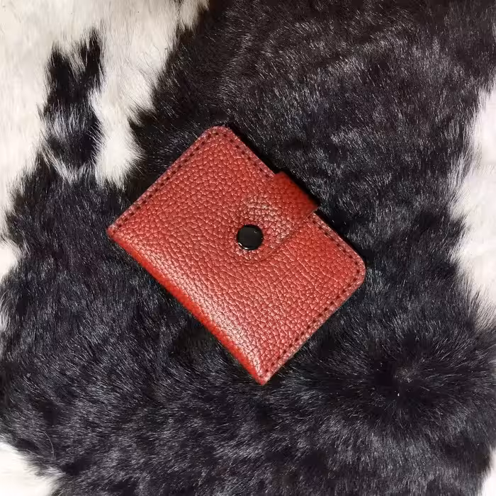 کیف جا کارتی چرم طبیعی گاوی کیف کارت جاکارتی چرم جادار کیف عابر بانک