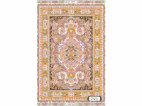 نخ و نقشه قالیچه زیرپایی طرح نوین فر - کد NZ2858