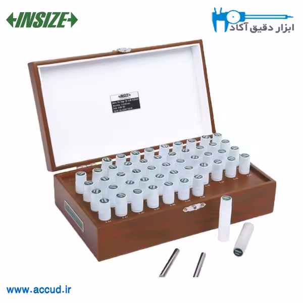 پین گیج 41 پارچه 5-1 میلی متر INSIZE (اینسایز) مدل 4166-411