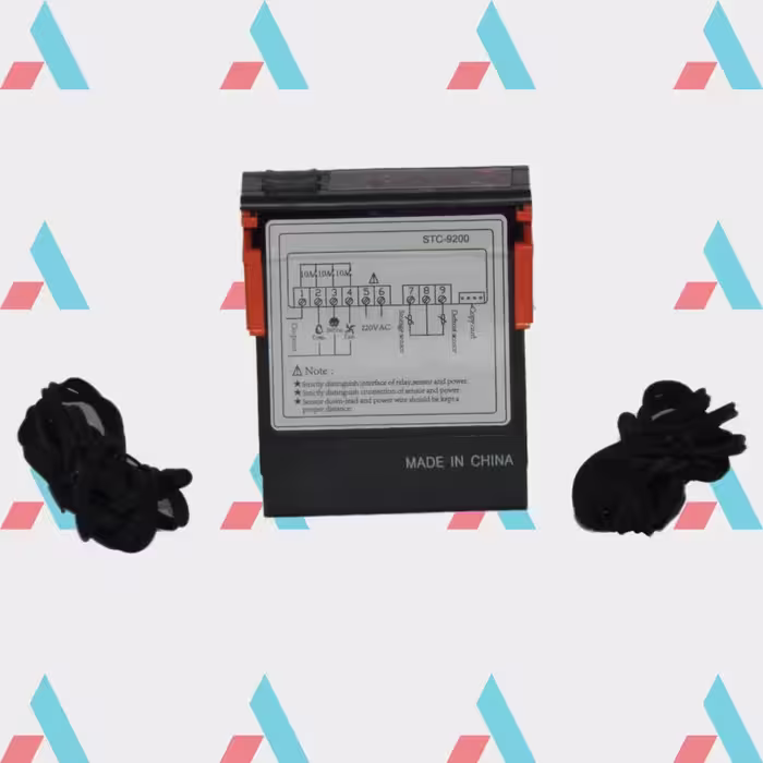 ترموستات ترمومتر دیجیتالی 2 سنسوره STC-9200 کد 01120103