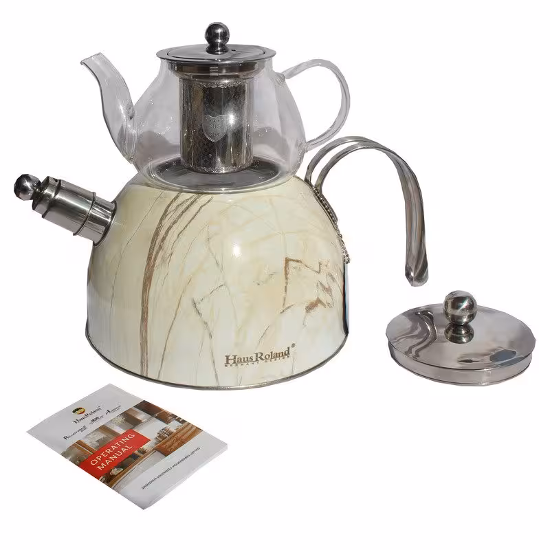 ست کتری و قوری هاوس رولند مدل HR785-2 طرح سنگ