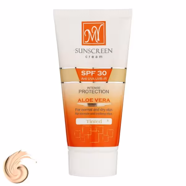 کرم ضدآفتاب رنگی مای مدل SPF30، مناسب پوست‌های خشک و معمولی، حجم 50 میلی‌لیتر
