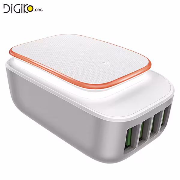 شارژر موبایل به همراه چراغ خواب با تکنولوژی تاچ  (مارک LDNIO)