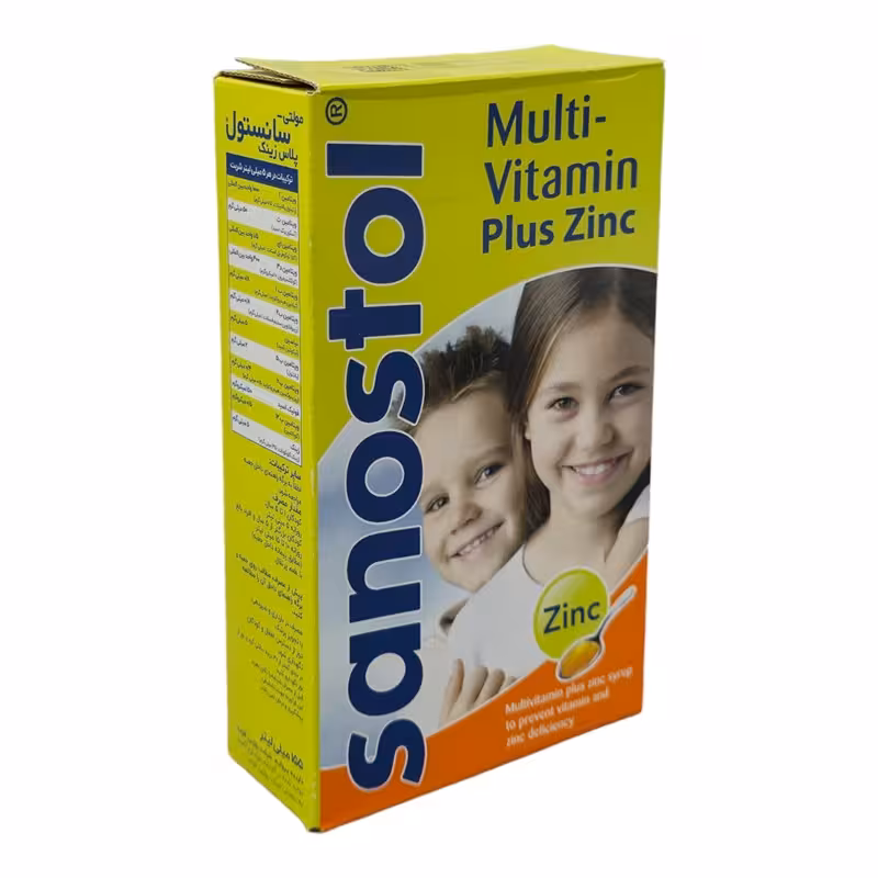 شربت مولتی سانستول پلاس زینک