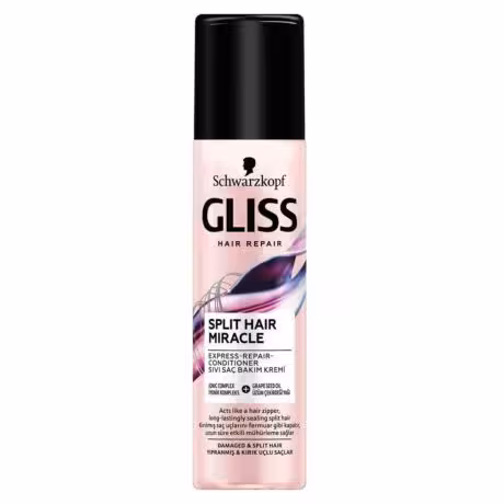 اسپری دو فاز مو گلیس Gliss مدل Split Hair Miracle (صورتی) حجم 200 میلی لیتر