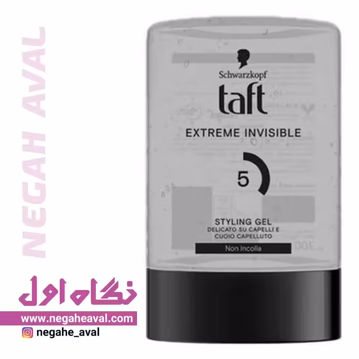 ژل مو تافت EXTREME INVISIBLE شماره 5 شوارتسکف حجم 300 میلی لیتر