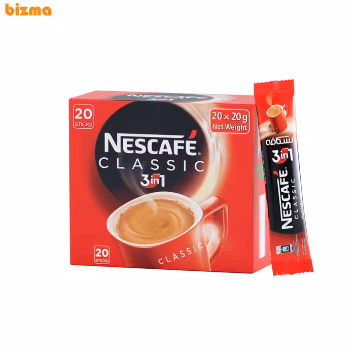 کافی میکس کلاسیک 3در1 نسکافه – 20 ساشه 20 گرمی