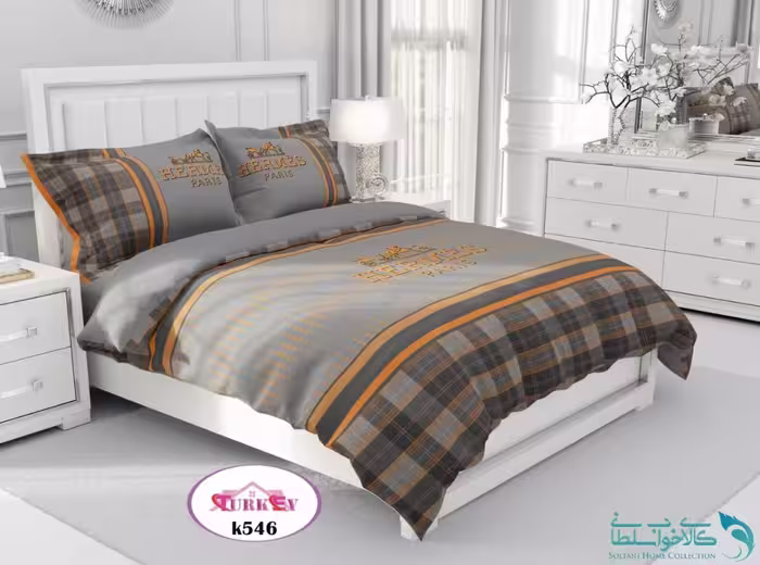 روتختی طرح هرمس دونفره برند Turkev کد K546