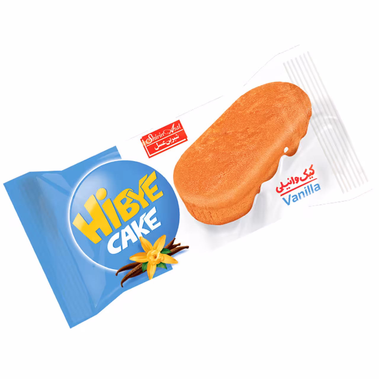 کیک وانیلی بیضی های بای 45 گرمی 40 عددی