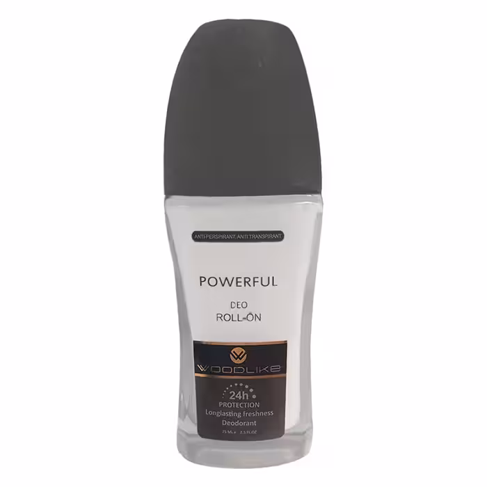 رول ضد تعریق مردانه وودلایک مدل پاورفول Powerful حجم 75 میلی لیتر
