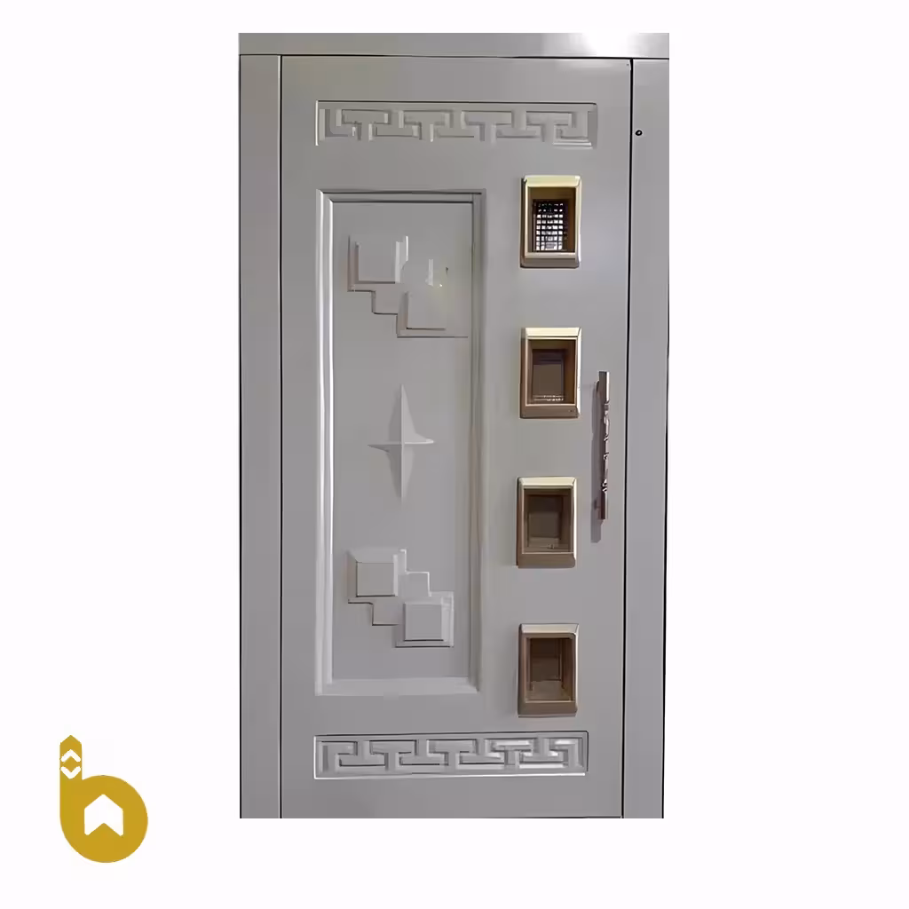 درب لولایی آسانسور | طرح ستاره |