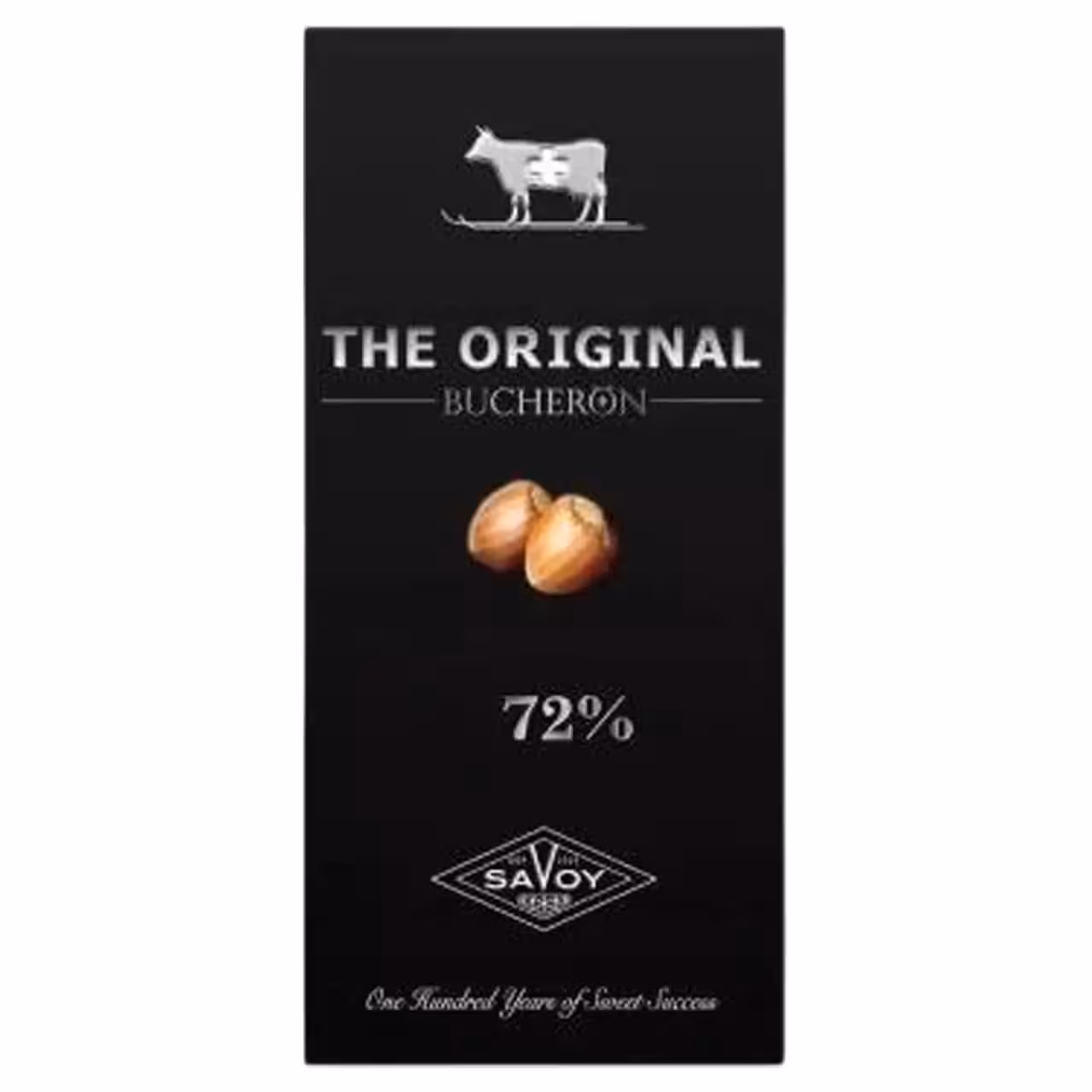 شکلات تلخ بوچرون فندقی 72درصد – 90 گرم