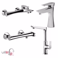 ست شیرآلات KWC مدل ورونا کروم ا KWC Verona collection